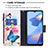 Coque Portefeuille Motif Fantaisie Livre Cuir Etui Clapet B04F pour Oppo A16 Petit