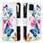 Coque Portefeuille Motif Fantaisie Livre Cuir Etui Clapet B04F pour Realme 8 Pro Colorful