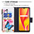 Coque Portefeuille Motif Fantaisie Livre Cuir Etui Clapet B04F pour Realme C12 Petit