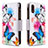 Coque Portefeuille Motif Fantaisie Livre Cuir Etui Clapet B04F pour Samsung Galaxy A01 SM-A015 Colorful