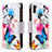 Coque Portefeuille Motif Fantaisie Livre Cuir Etui Clapet B04F pour Samsung Galaxy A11 Colorful