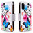 Coque Portefeuille Motif Fantaisie Livre Cuir Etui Clapet B04F pour Samsung Galaxy A41 Colorful