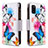 Coque Portefeuille Motif Fantaisie Livre Cuir Etui Clapet B04F pour Samsung Galaxy A41 Petit