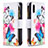 Coque Portefeuille Motif Fantaisie Livre Cuir Etui Clapet B04F pour Samsung Galaxy M02 Colorful