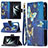 Coque Portefeuille Motif Fantaisie Livre Cuir Etui Clapet B04F pour Samsung Galaxy S21 5G Petit