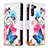 Coque Portefeuille Motif Fantaisie Livre Cuir Etui Clapet B04F pour Samsung Galaxy S21 5G Petit