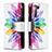 Coque Portefeuille Motif Fantaisie Livre Cuir Etui Clapet B04F pour Samsung Galaxy S23 5G Colorful