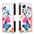 Coque Portefeuille Motif Fantaisie Livre Cuir Etui Clapet B04F pour Xiaomi Mi 12S 5G Colorful