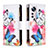 Coque Portefeuille Motif Fantaisie Livre Cuir Etui Clapet B04F pour Xiaomi Mi 12S Pro 5G Colorful