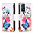 Coque Portefeuille Motif Fantaisie Livre Cuir Etui Clapet B04F pour Xiaomi Redmi Note 11 Pro 4G Colorful