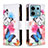 Coque Portefeuille Motif Fantaisie Livre Cuir Etui Clapet B04F pour Xiaomi Redmi Note 13 Pro 5G Colorful