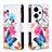 Coque Portefeuille Motif Fantaisie Livre Cuir Etui Clapet B04F pour Xiaomi Redmi Note 13 Pro+ Plus 5G Colorful