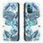 Coque Portefeuille Motif Fantaisie Livre Cuir Etui Clapet B05F pour Nokia G11 Petit