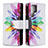 Coque Portefeuille Motif Fantaisie Livre Cuir Etui Clapet B05F pour Samsung Galaxy S23 Ultra 5G Colorful