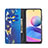 Coque Portefeuille Motif Fantaisie Livre Cuir Etui Clapet B05F pour Xiaomi Redmi Note 10T 5G Petit