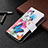 Coque Portefeuille Motif Fantaisie Livre Cuir Etui Clapet BF3 pour Xiaomi Redmi Note 10 Pro 4G Colorful