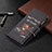 Coque Portefeuille Motif Fantaisie Livre Cuir Etui Clapet BF3 pour Xiaomi Redmi Note 10 Pro 4G Gris Fonce