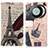 Coque Portefeuille Motif Fantaisie Livre Cuir Etui Clapet D02Y pour Huawei Mate 60 Mixte