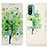 Coque Portefeuille Motif Fantaisie Livre Cuir Etui Clapet D02Y pour Motorola Moto E20 Petit