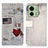 Coque Portefeuille Motif Fantaisie Livre Cuir Etui Clapet D02Y pour Motorola Moto Edge (2023) 5G Petit