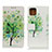 Coque Portefeuille Motif Fantaisie Livre Cuir Etui Clapet D02Y pour Motorola Moto Edge S 5G Vert