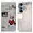 Coque Portefeuille Motif Fantaisie Livre Cuir Etui Clapet D02Y pour Motorola Moto Edge S30 5G Petit