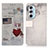 Coque Portefeuille Motif Fantaisie Livre Cuir Etui Clapet D02Y pour Motorola Moto Edge X30 5G Petit