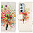 Coque Portefeuille Motif Fantaisie Livre Cuir Etui Clapet D02Y pour Motorola Moto Edge X30 5G Petit