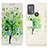 Coque Portefeuille Motif Fantaisie Livre Cuir Etui Clapet D02Y pour Motorola Moto G50 Vert