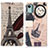 Coque Portefeuille Motif Fantaisie Livre Cuir Etui Clapet D02Y pour Nokia C12 Mixte