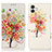 Coque Portefeuille Motif Fantaisie Livre Cuir Etui Clapet D02Y pour Samsung Galaxy A04 4G Colorful