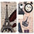 Coque Portefeuille Motif Fantaisie Livre Cuir Etui Clapet D02Y pour Samsung Galaxy A23e 5G Gris