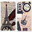 Coque Portefeuille Motif Fantaisie Livre Cuir Etui Clapet D02Y pour Samsung Galaxy S21 5G Gris