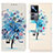 Coque Portefeuille Motif Fantaisie Livre Cuir Etui Clapet D02Y pour Xiaomi Mi 12T Pro 5G Bleu