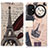 Coque Portefeuille Motif Fantaisie Livre Cuir Etui Clapet D02Y pour Xiaomi Poco M5 4G Gris