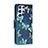 Coque Portefeuille Motif Fantaisie Livre Cuir Etui Clapet H01X pour Samsung Galaxy S22 Ultra 5G Petit