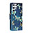 Coque Portefeuille Motif Fantaisie Livre Cuir Etui Clapet H01X pour Samsung Galaxy S23 Ultra 5G Petit