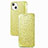 Coque Portefeuille Motif Fantaisie Livre Cuir Etui Clapet H02 pour Apple iPhone 13 Jaune