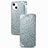 Coque Portefeuille Motif Fantaisie Livre Cuir Etui Clapet H02 pour Apple iPhone 15 Argent