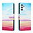 Coque Portefeuille Motif Fantaisie Livre Cuir Etui Clapet H02X pour Samsung Galaxy A13 4G Colorful