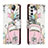 Coque Portefeuille Motif Fantaisie Livre Cuir Etui Clapet H02X pour Samsung Galaxy A13 4G Petit