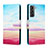 Coque Portefeuille Motif Fantaisie Livre Cuir Etui Clapet H02X pour Samsung Galaxy S22 5G Colorful