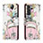 Coque Portefeuille Motif Fantaisie Livre Cuir Etui Clapet H02X pour Samsung Galaxy S22 5G Petit