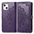 Coque Portefeuille Motif Fantaisie Livre Cuir Etui Clapet H05 pour Apple iPhone 13 Petit