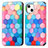 Coque Portefeuille Motif Fantaisie Livre Cuir Etui Clapet H09 pour Apple iPhone 13 Petit