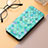 Coque Portefeuille Motif Fantaisie Livre Cuir Etui Clapet H09 pour Apple iPhone 14 Pro Max Vert