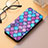 Coque Portefeuille Motif Fantaisie Livre Cuir Etui Clapet H09 pour Apple iPhone 14 Pro Max Violet