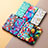 Coque Portefeuille Motif Fantaisie Livre Cuir Etui Clapet H10 pour Apple iPhone 13 Petit