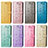 Coque Portefeuille Motif Fantaisie Livre Cuir Etui Clapet H12 pour Apple iPhone 14 Pro Max Petit