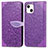 Coque Portefeuille Motif Fantaisie Livre Cuir Etui Clapet H13 pour Apple iPhone 13 Petit